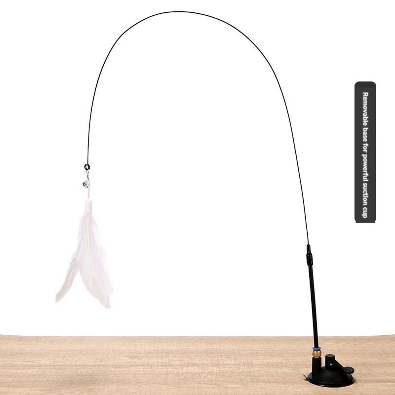 Feather Head Cat Tease Stick