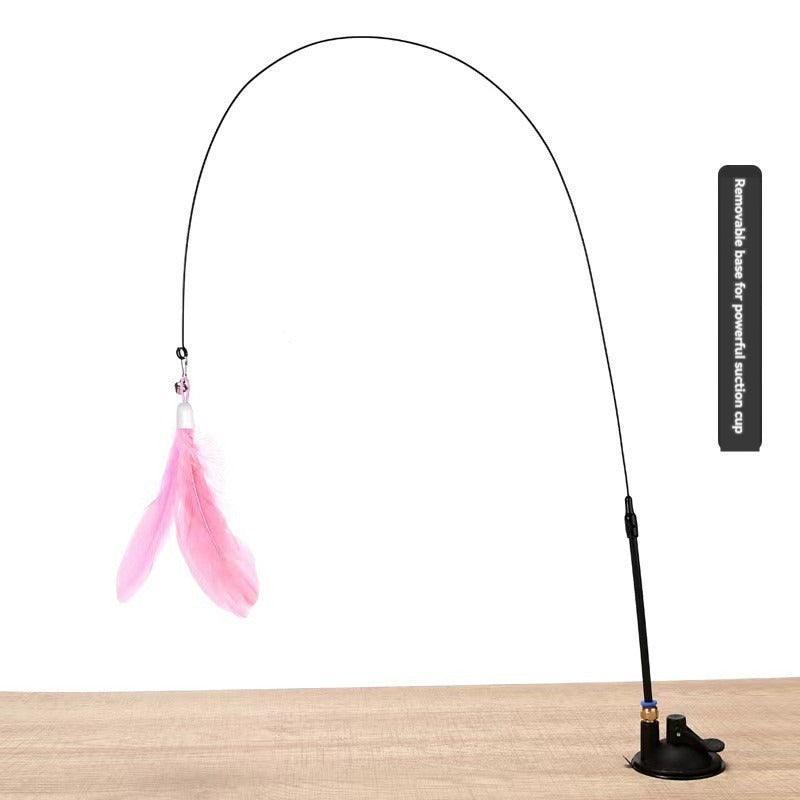 Feather Head Cat Tease Stick