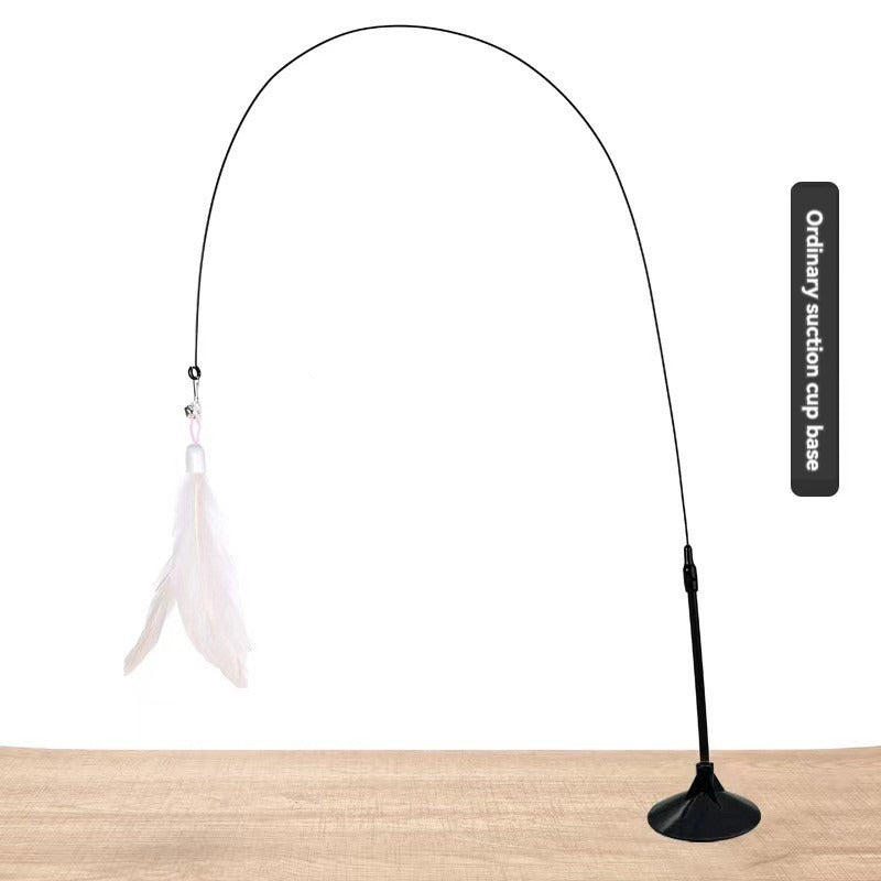 Feather Head Cat Tease Stick