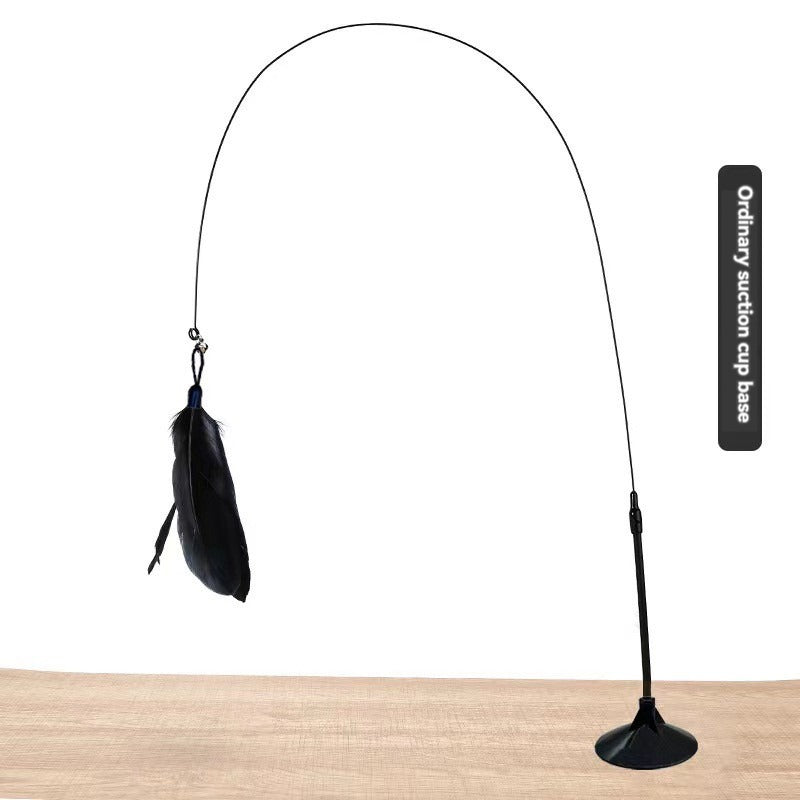 Feather Head Cat Tease Stick