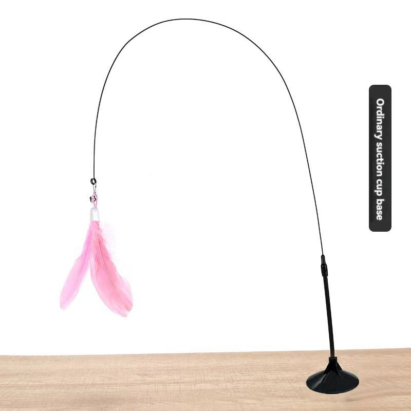 Feather Head Cat Tease Stick