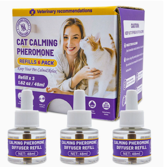 Cat Calm™ Pheromone Diffuser Kit | Reduce Stress, Anxiety
