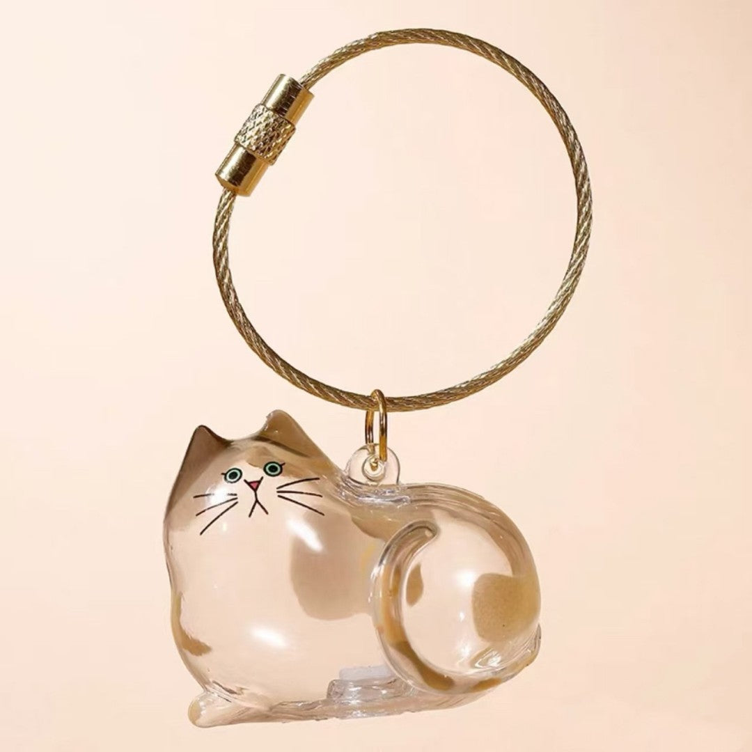 Transparent Cat Hair Storage Box Chimes