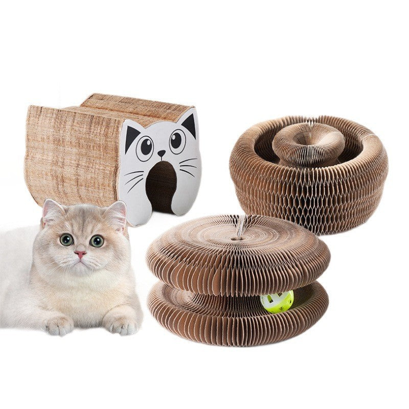Organ Cat Scratch Board Cat Toy