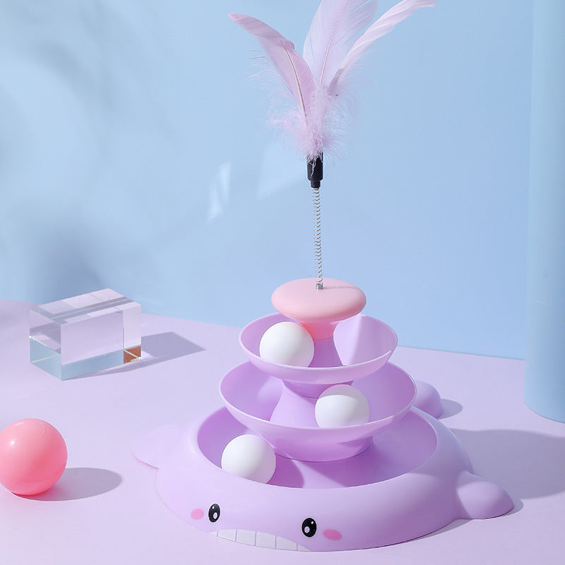 Pet Cat Turntable Toy