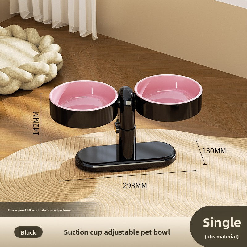 Lifting Pet Double Bowl