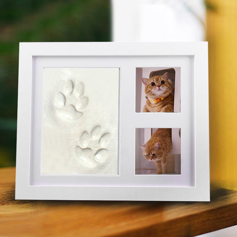 Pet Foot Print Photo Frame