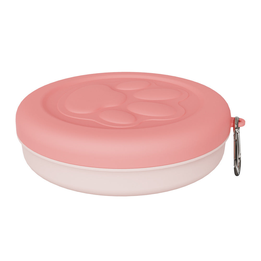 Outdoor Portable Dog Food Bowl