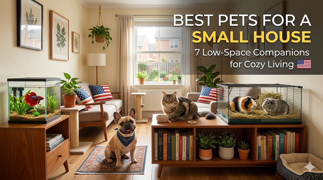 What Are the Best Pets for a Small House? 7 Low-Space Companions