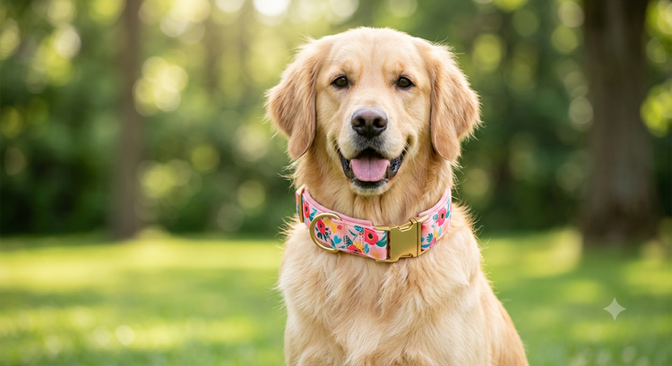 Cute Dog Collars for Small & Large Dogs
