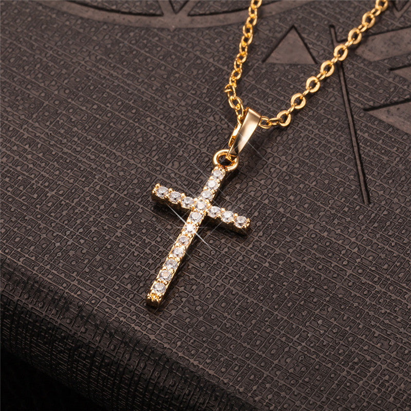 Women Fashion Cross Necklace