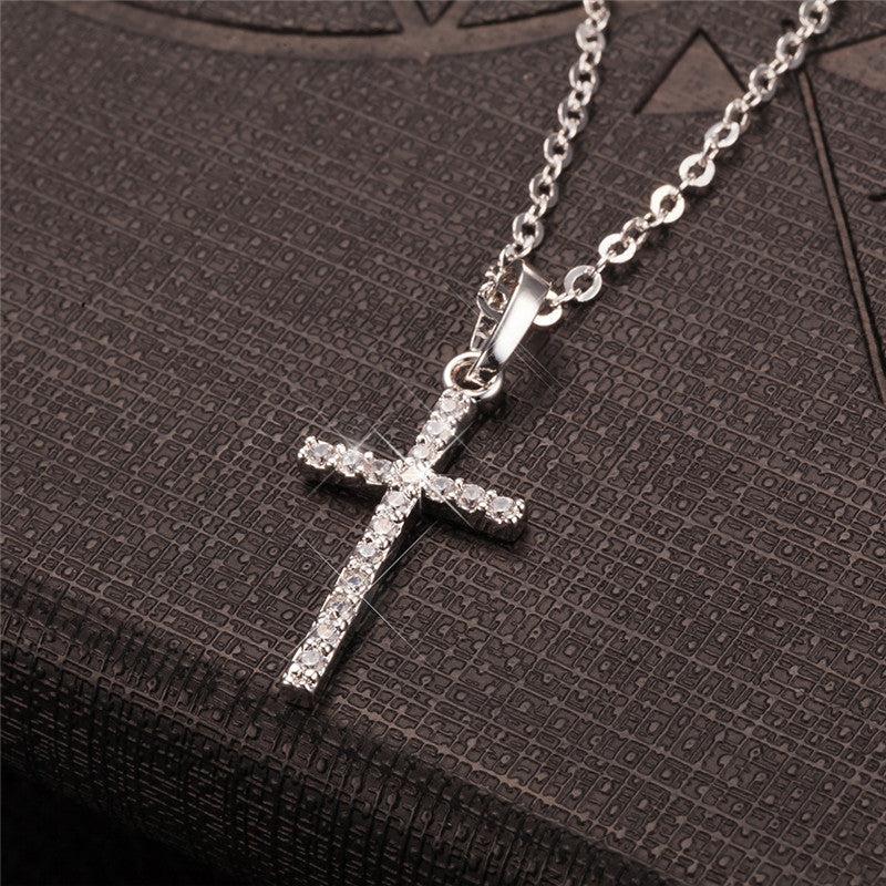 Women Fashion Cross Necklace