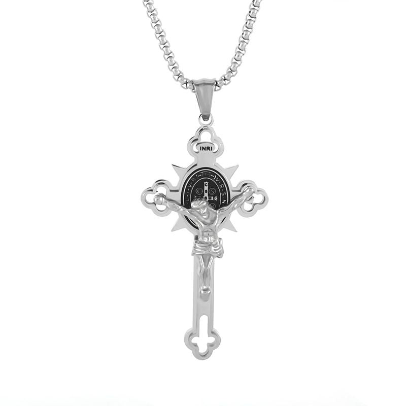 Saint Benedict Cross Necklace