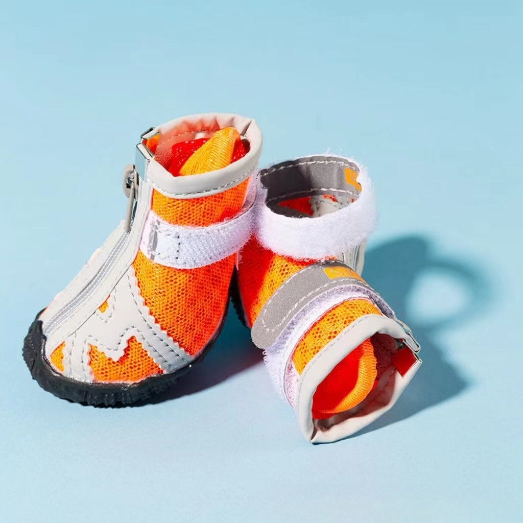Breathable Mesh Puppy Shoes Small Dog Shoes