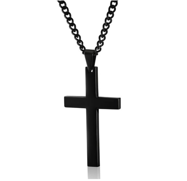 Nail Cross Necklace