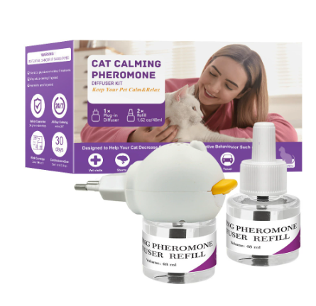 Cat Calm™ Pheromone Diffuser Kit | Reduce Stress, Anxiety