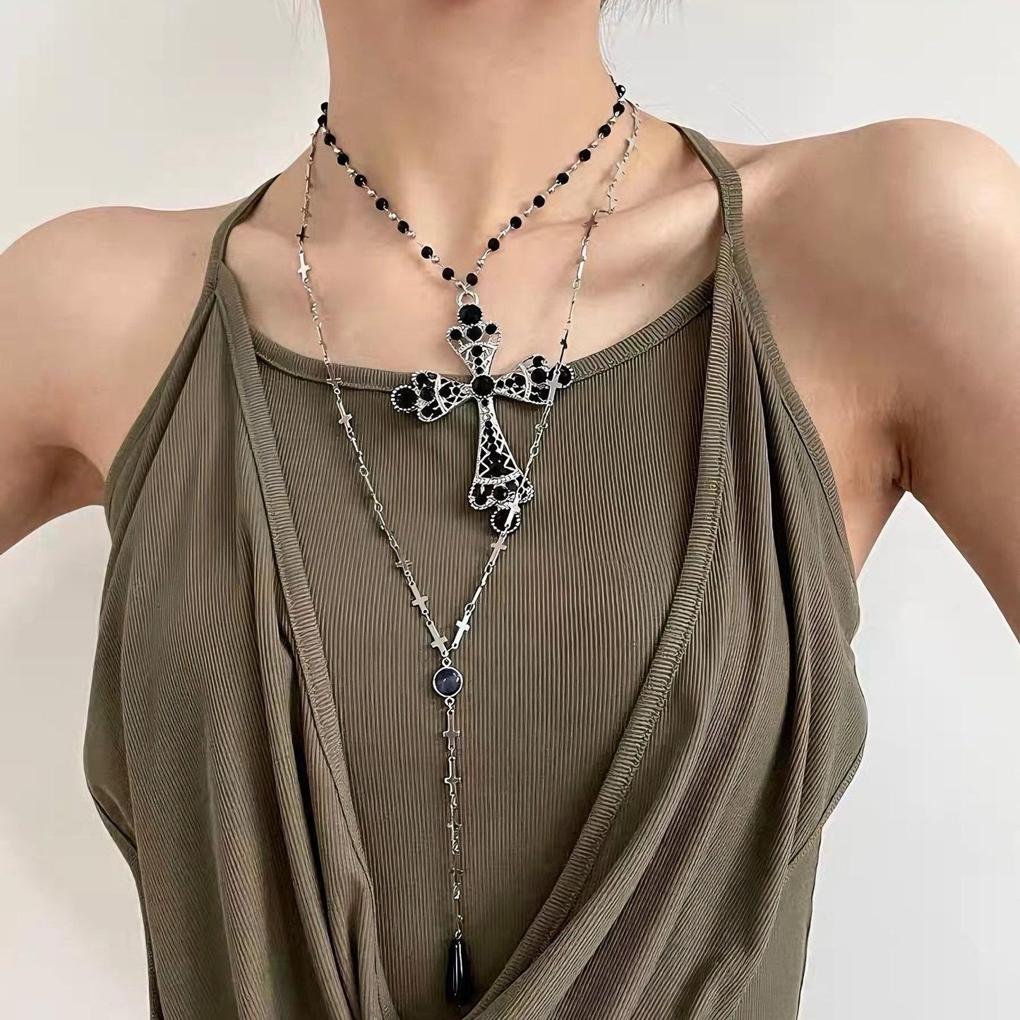 Heavy Cross Necklace