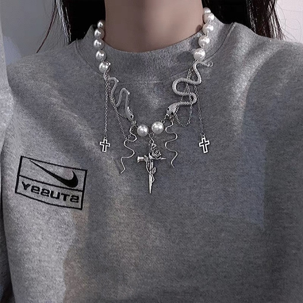 Heavy Cross Necklace