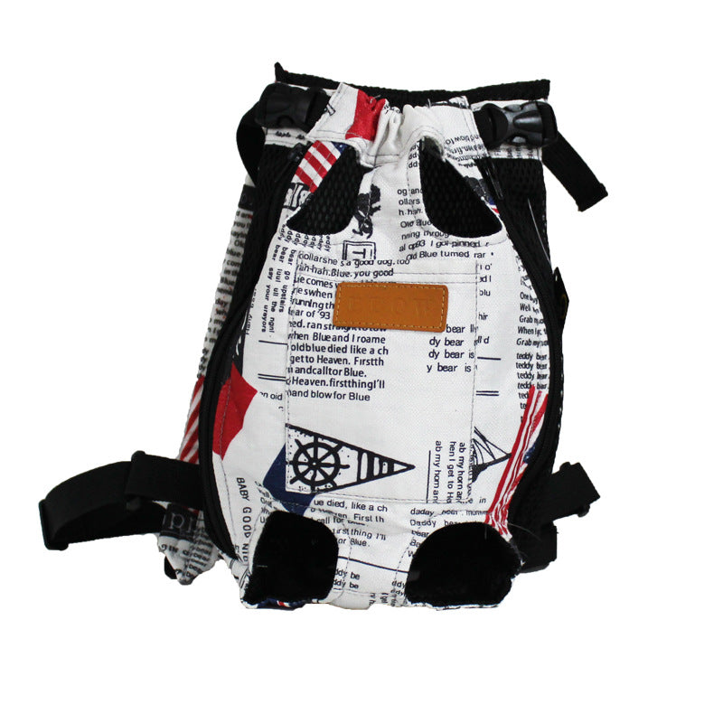 Pet Chest Four Leg Backpack
