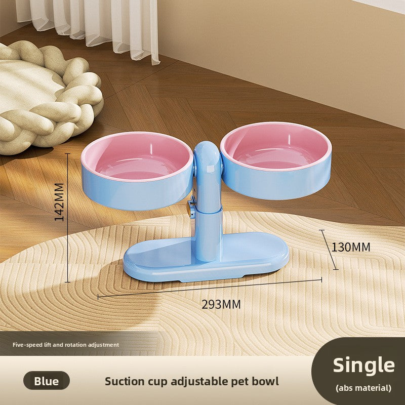 Lifting Pet Double Bowl