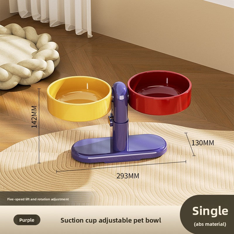 Lifting Pet Double Bowl