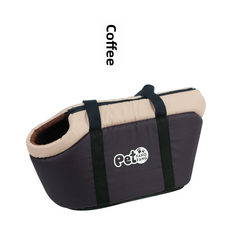 Luxury Travel Pet Carrier Purse for Small Dogs – Breathable Tote Bag