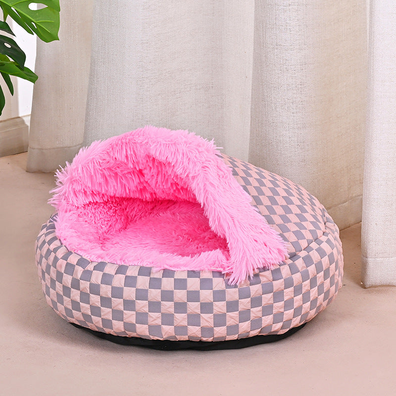 Pet Kennel Small & Medium Dog House & Cat Bed