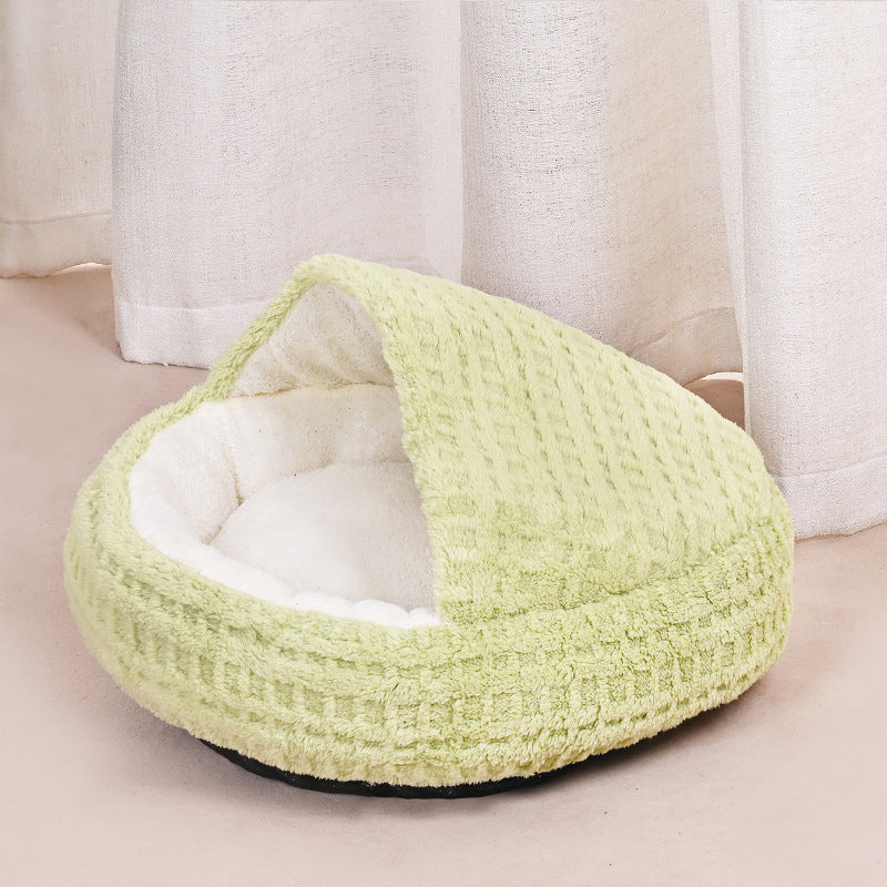 Pet Kennel Small & Medium Dog House & Cat Bed