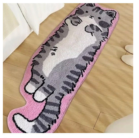 Cartoon Cat Bedroom Carpet