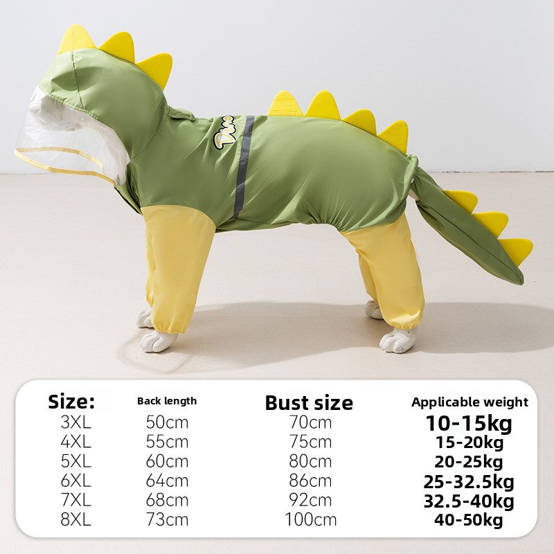 All-Inclusive Dog Raincoat