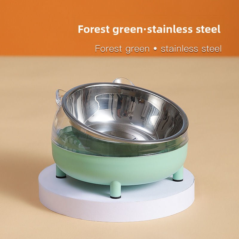 Cat Bowl Stainless Steel Food Basin