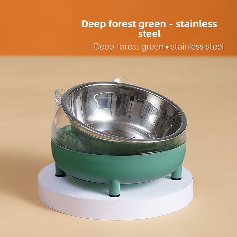 Cat Bowl Stainless Steel Food Basin