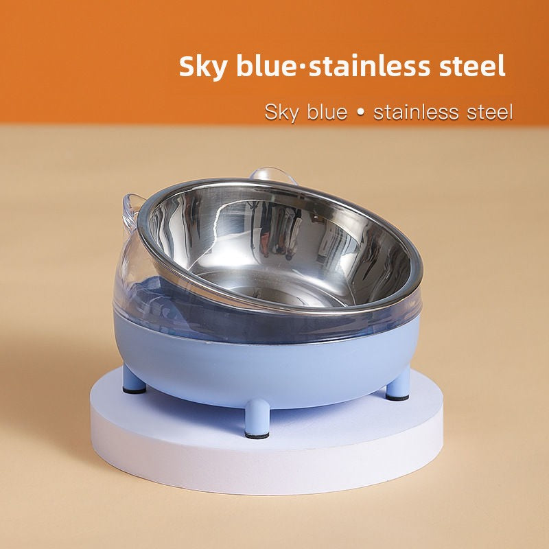 Cat Bowl Stainless Steel Food Basin