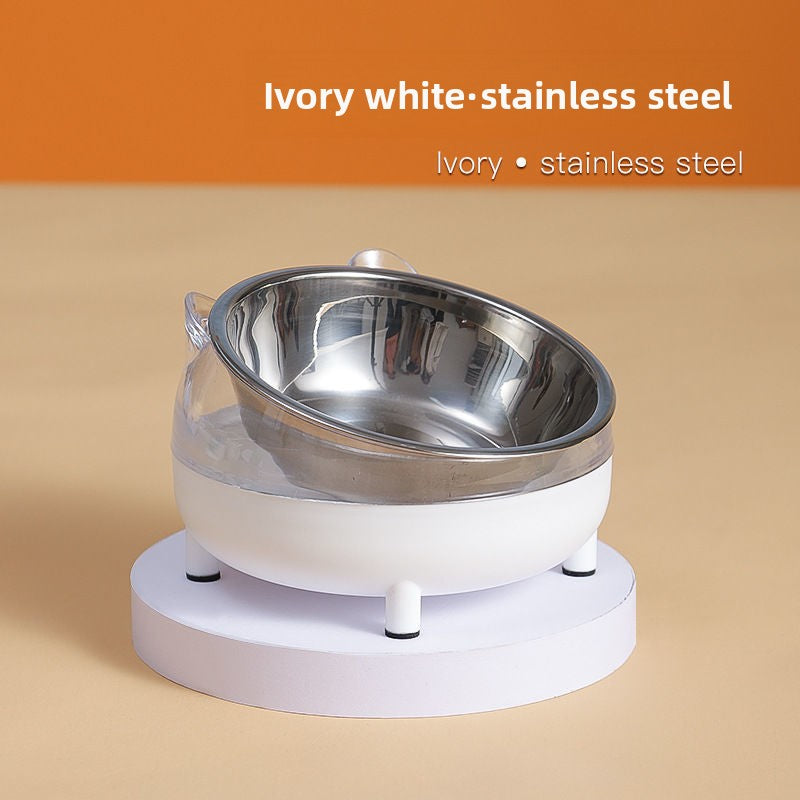 Cat Bowl Stainless Steel Food Basin