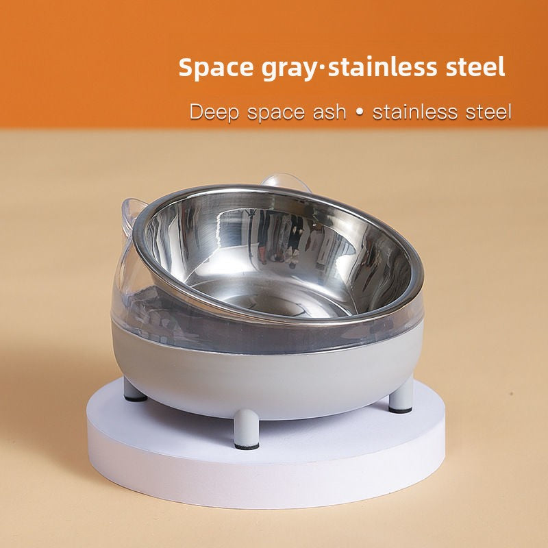 Cat Bowl Stainless Steel Food Basin