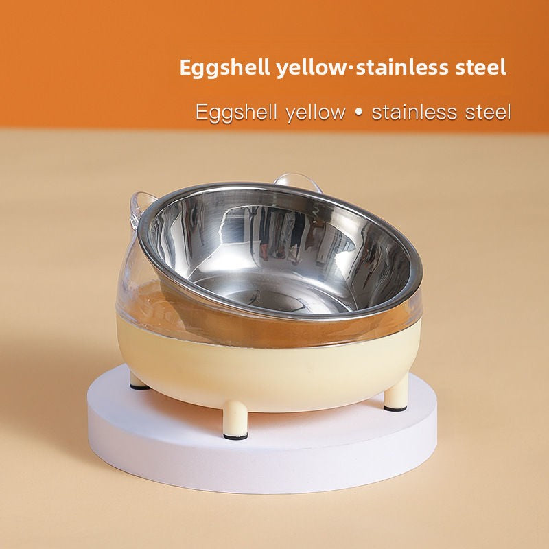 Cat Bowl Stainless Steel Food Basin