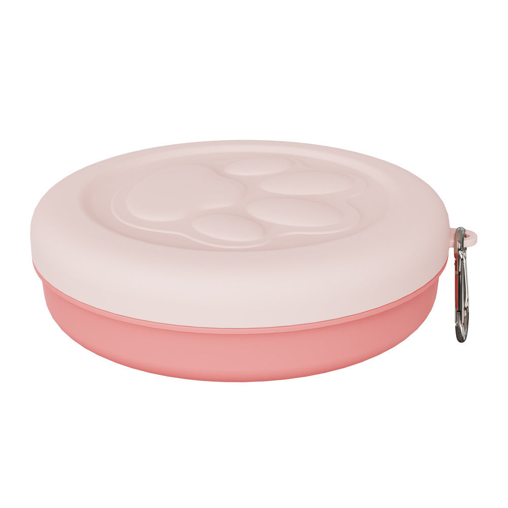 Outdoor Portable Dog Food Bowl