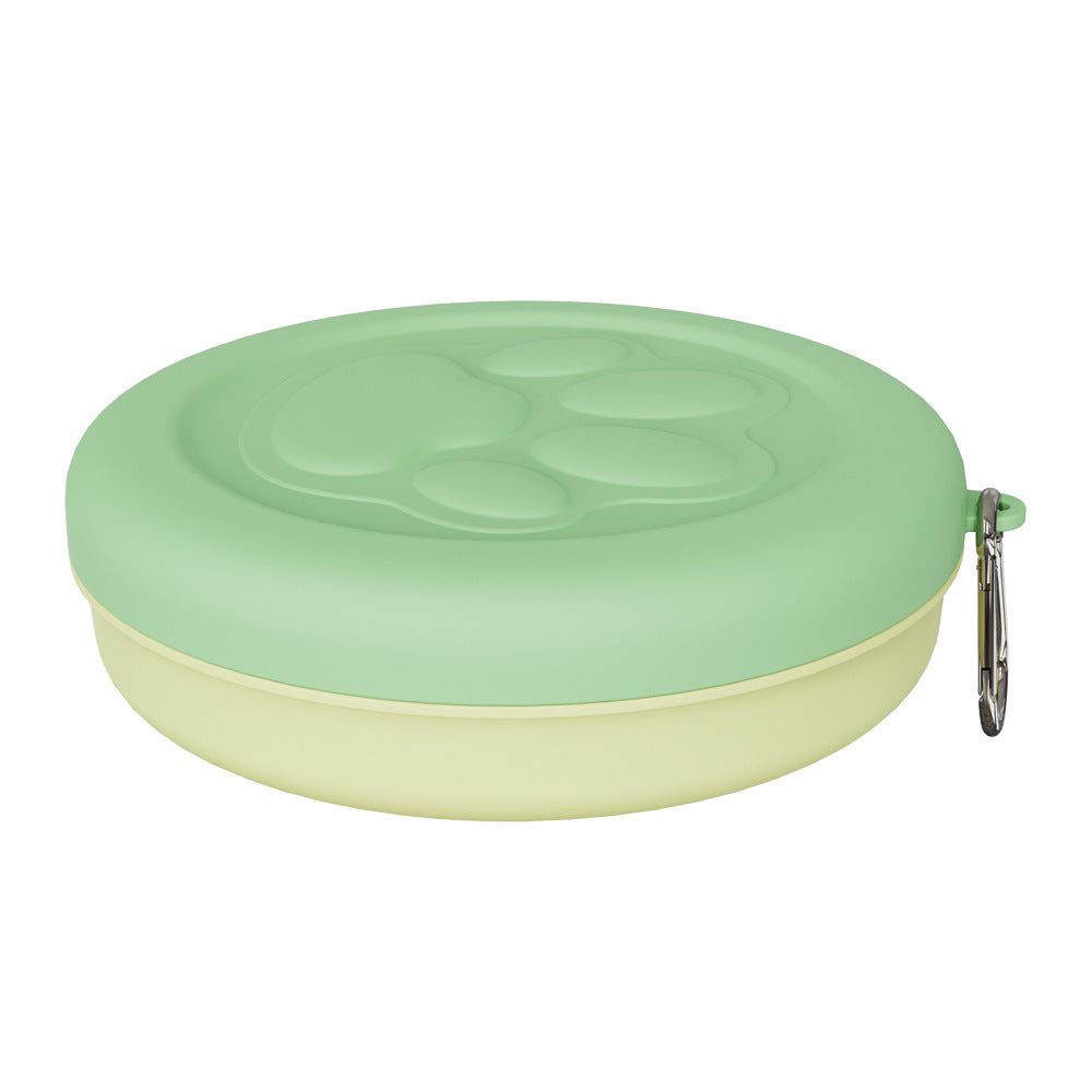 Outdoor Portable Dog Food Bowl