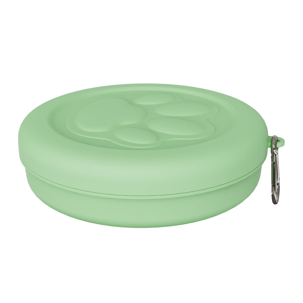 Outdoor Portable Dog Food Bowl