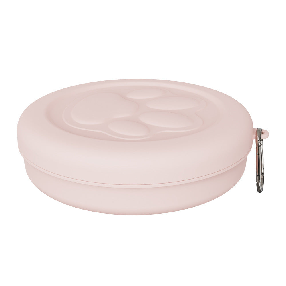Outdoor Portable Dog Food Bowl