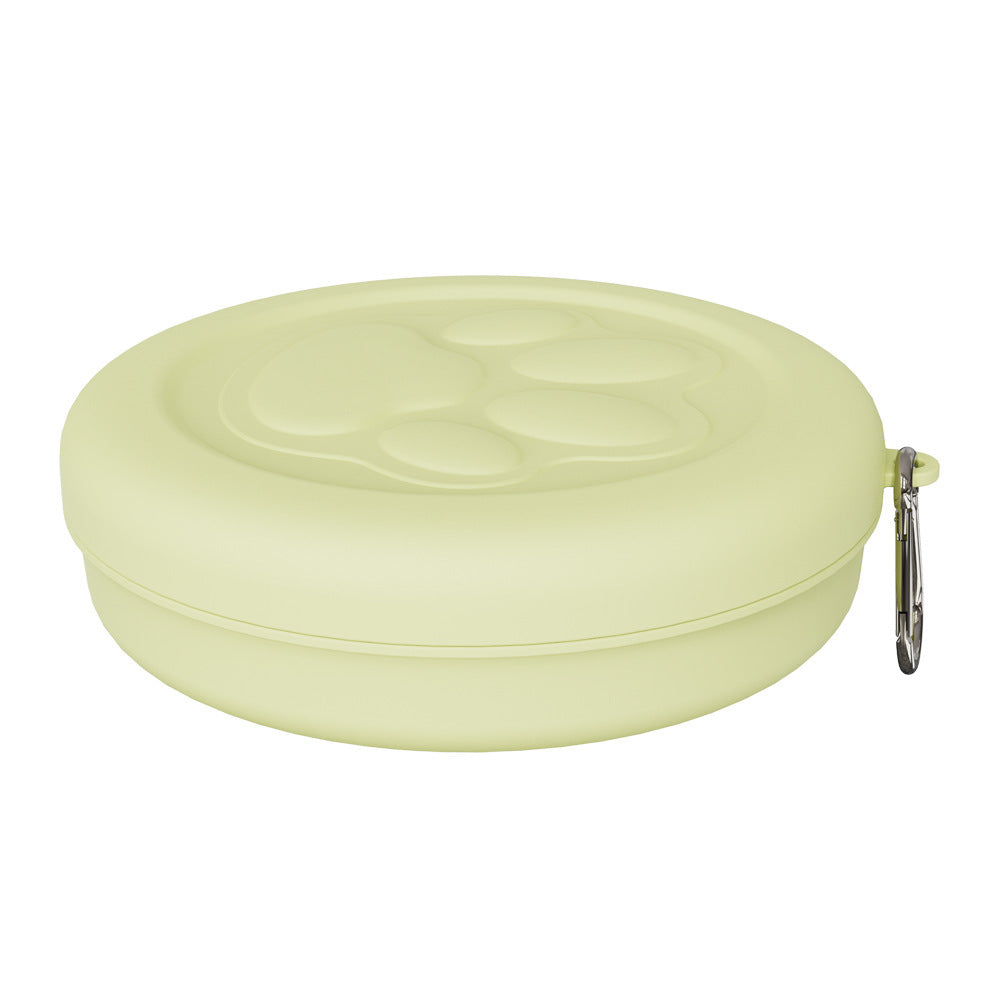 Outdoor Portable Dog Food Bowl