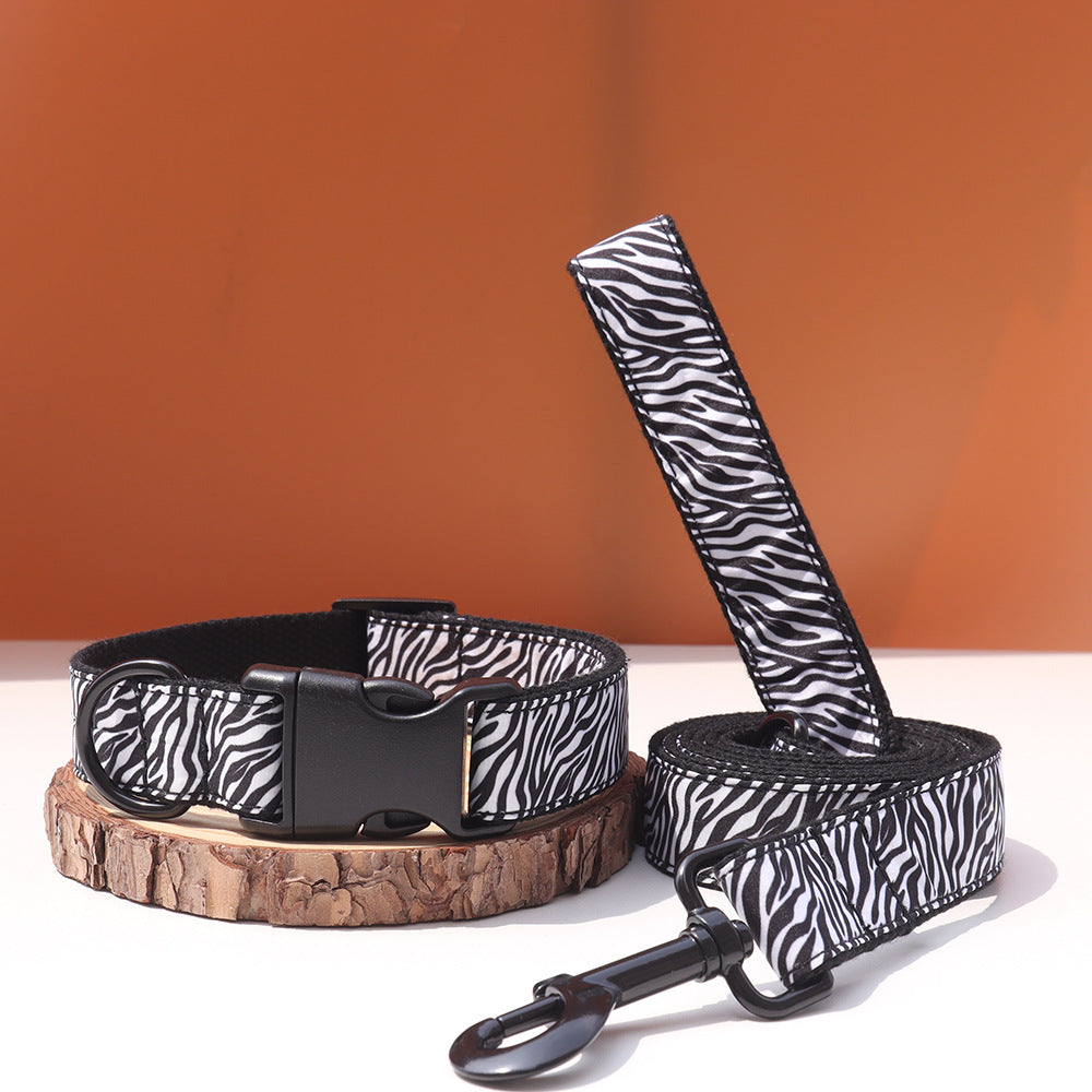 Cute Dog Collars - Animal Print Training Collar