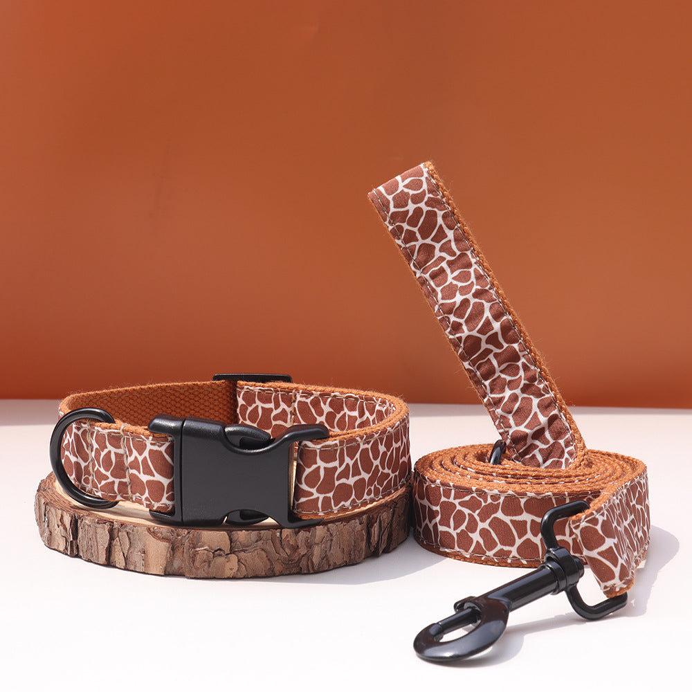 Cute Dog Collars - Animal Print Training Collar