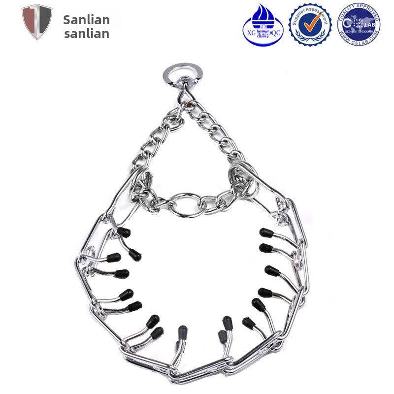 Cute Dog Collars – Adjusting Chain Collar Cap for Gentle Training