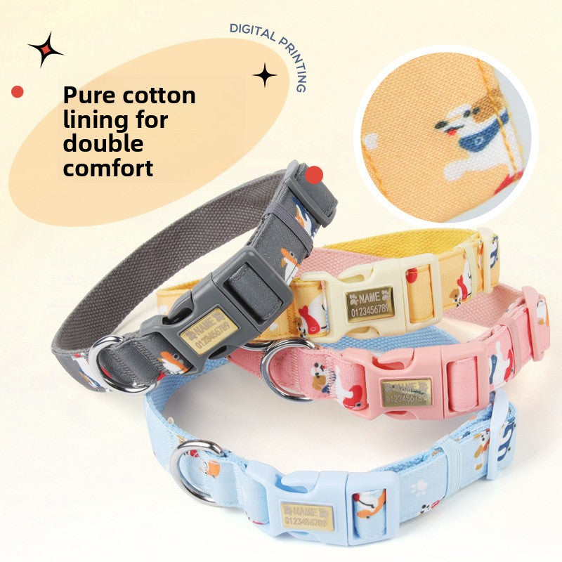 Cute Dog Collars – Soft Fabric Pet Collar Collection