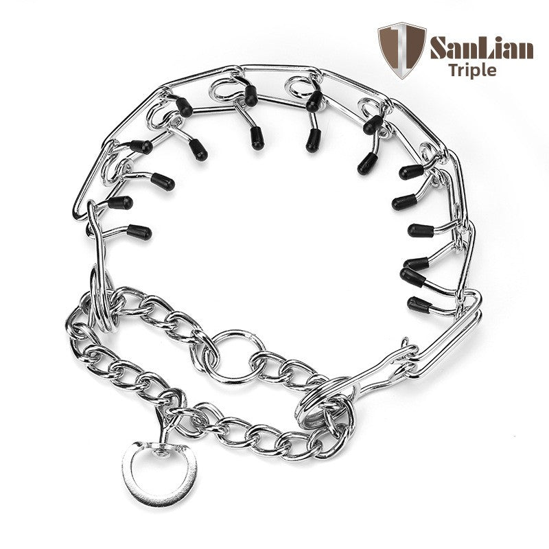 Cute Dog Collars – Adjusting Chain Collar Cap for Gentle Training