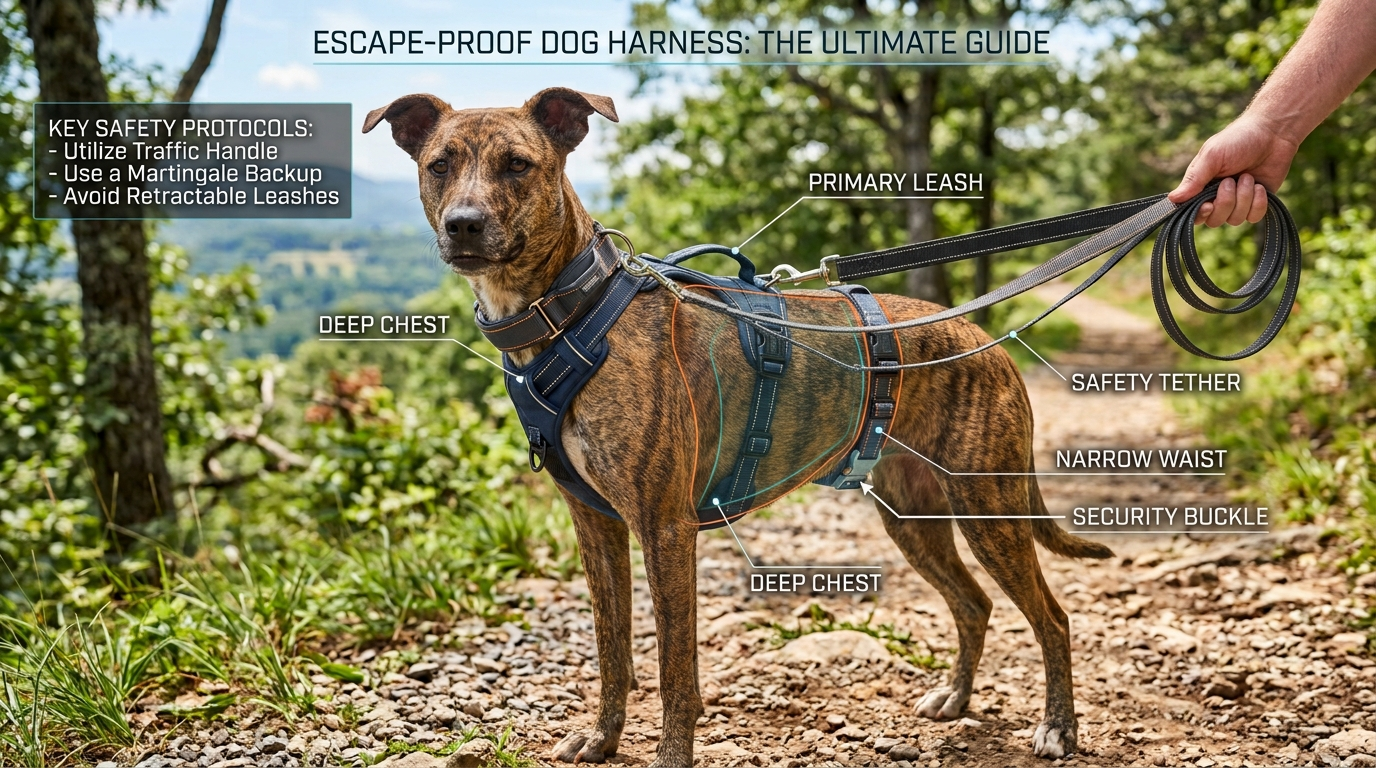 Harness for Dogs That Is Escape Proof