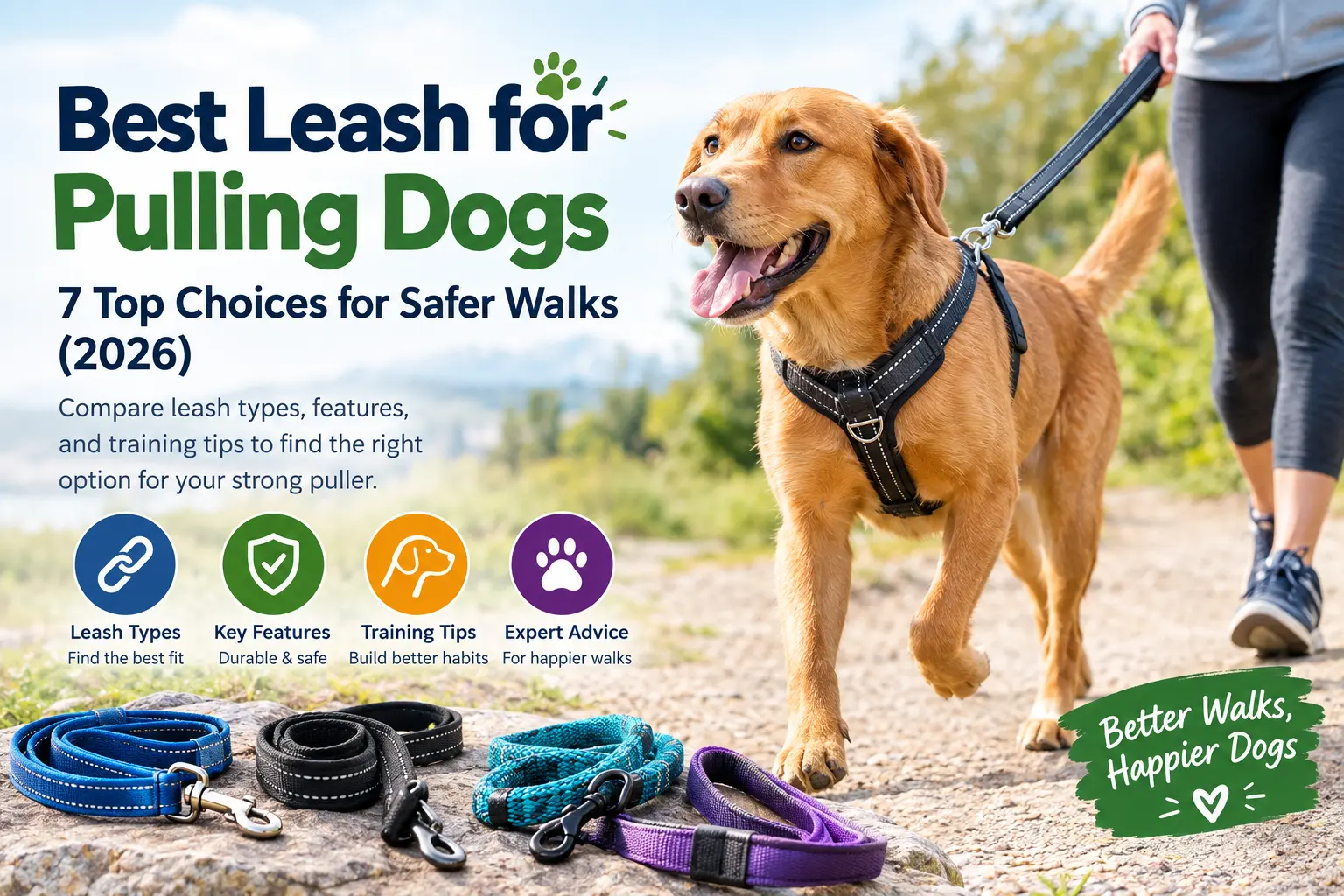 Best Leash for Pulling Dogs