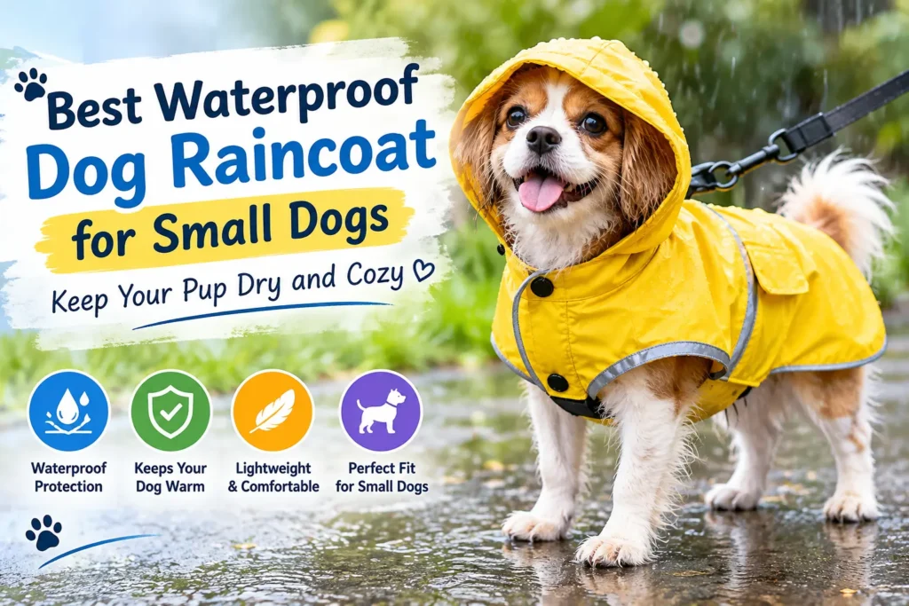 Best Waterproof Dog Raincoat for Small Dogs