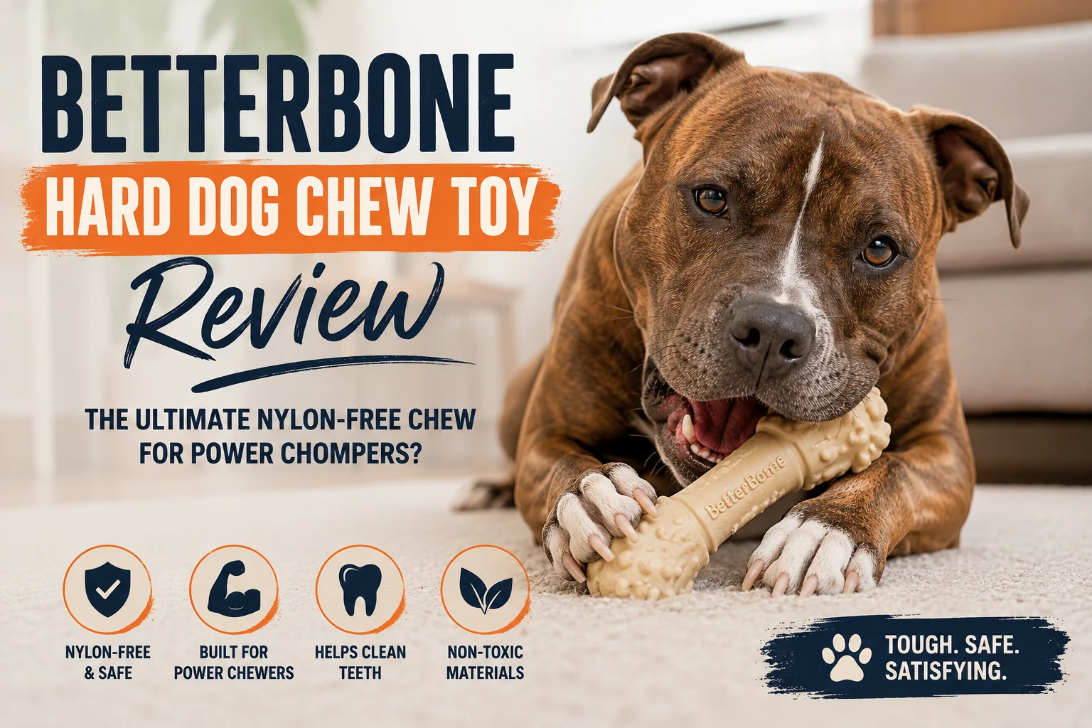 BetterBone Hard Dog Chew Toy